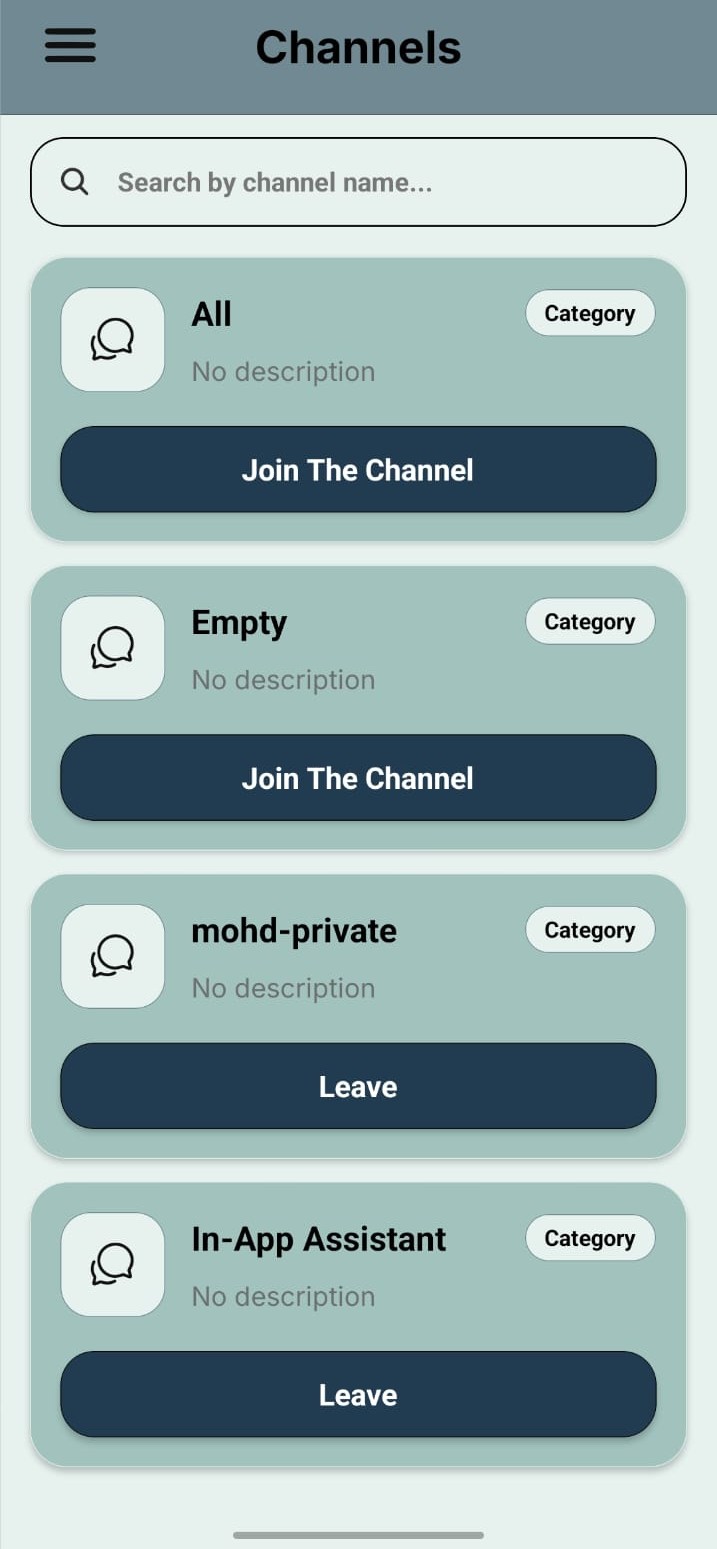 Notification Screen